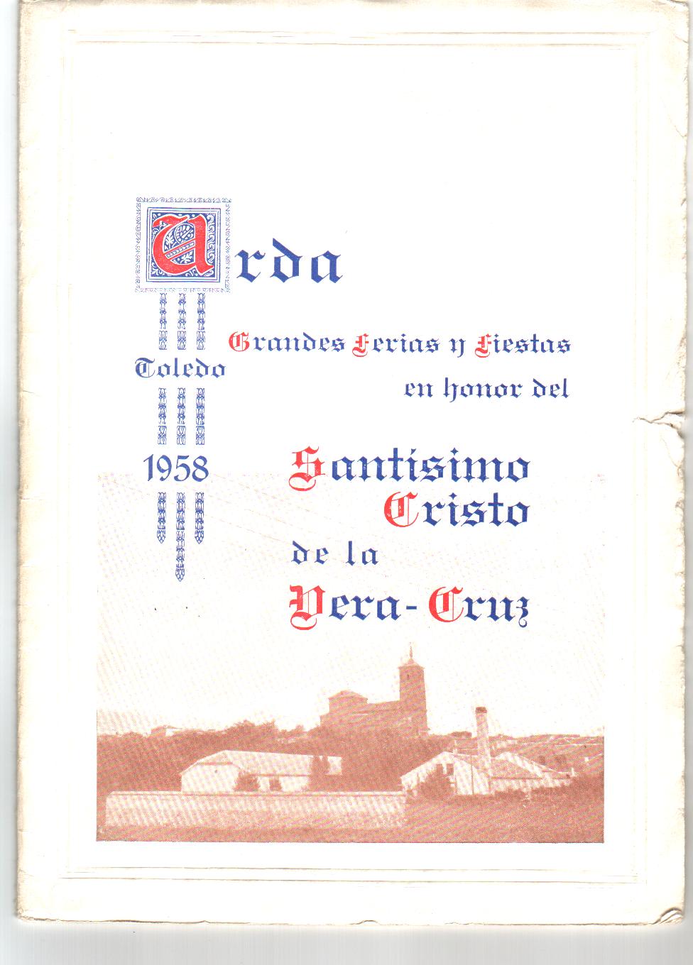 Fiestas en honor del Santísimo Cristo 1958 Urda